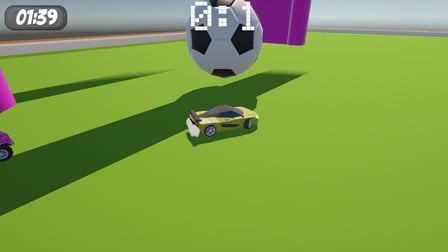Car Soccer - Capture d'écran 1