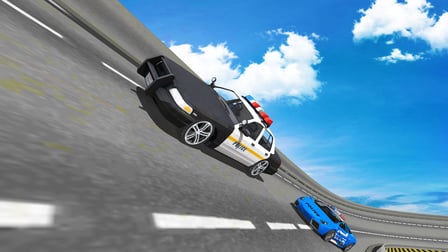 Police Drift Car Driving Stunt Game