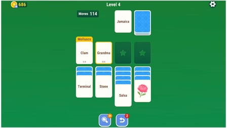 Solitaire Word Puzzle - Screenshot 2