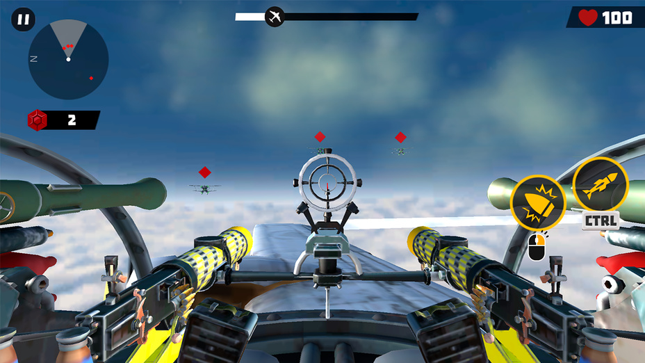 Turret Gunner: Air Raid cover