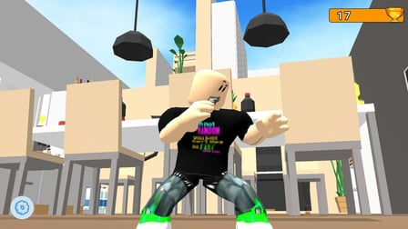 Obbi: parkour at the cottage - Screenshot 1