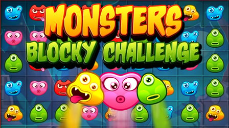 Monsters Blocky Challenge