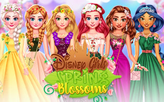 Princess Girls Spring Blossoms