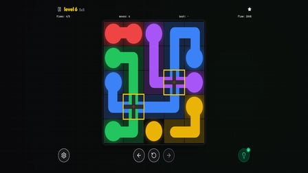 Linkaura: Flow Lines - Screenshot 1