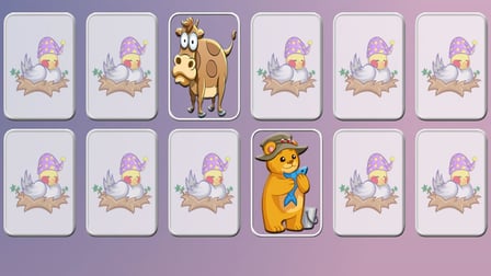 Animals Memory Game