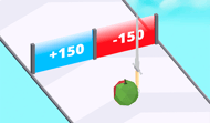 Fruit crowd of apples 3D