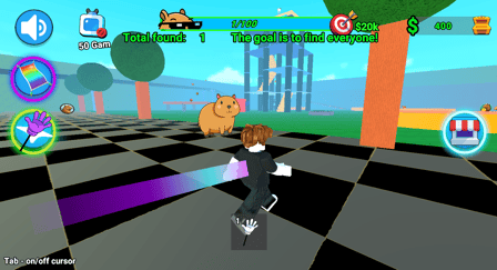 Find Capybara: Valley of Monsters - Screenshot 1