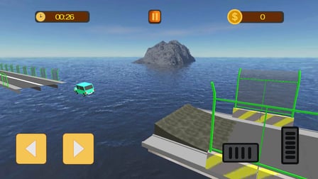 Broken Bridge Ultimate Car Racing Game 3D