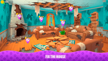 Sorting Nuts and Bolts by Color: Home Repair - Screenshot 4