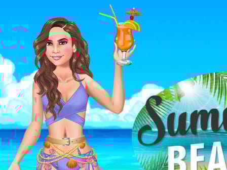 Summer Beach Girl