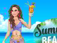 Summer Beach Girl