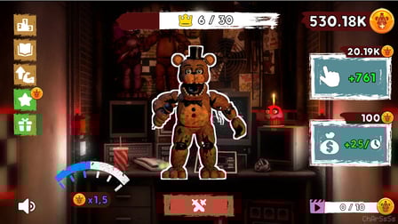 FNAF Clicker: Animatronic Duels - Screenshot 5