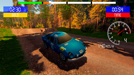Old School Rally - Screenshot 3
