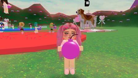 Guess the Doggy or Explode! 3D Obby Dress-Up - Screenshot 2