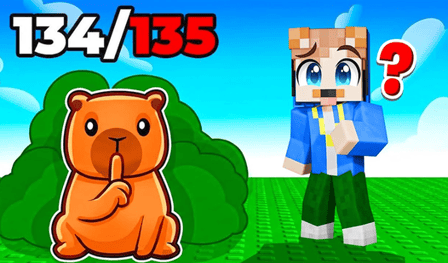 Find Capybara: Valley of Monsters