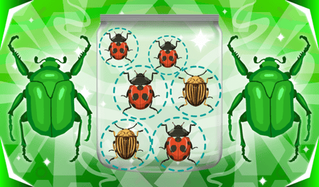 Fusionner les insectes dans le pot!