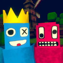 Rainbow friends Banana and Hagi