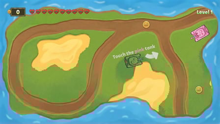 Tanks on vacation - Screenshot 1