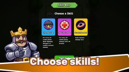 Kings Defense: Roguelike - Screenshot 2