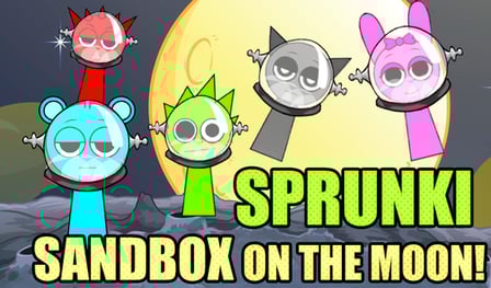 Sprunki Sandbox on the Moon!