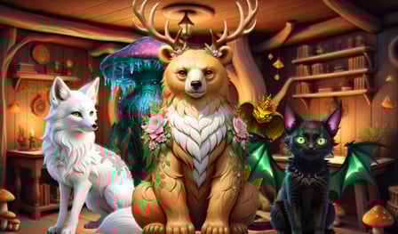 Mysterious Familiars Enchanted Bestiary