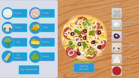 Nom-Nom Pizzeria - Screenshot 2