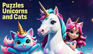 Puzzles Unicorns and Cats