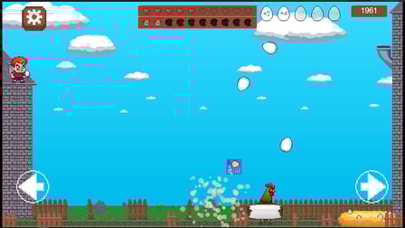 Rooster vs. boy - Screenshot 1