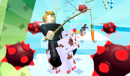 Obby, but you're on a pig