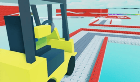 Obby, but you're on a forklift