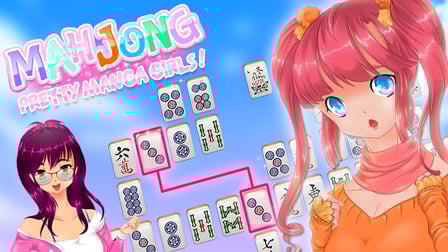 Mahjong Pretty Manga Girls