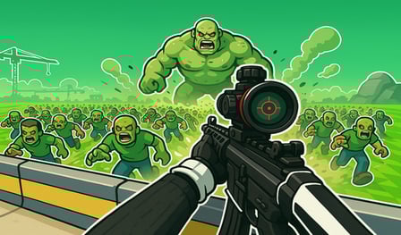 You are up against an army of zombies!
