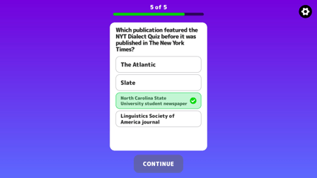 Nyt Dialect Quiz - Screenshot 4