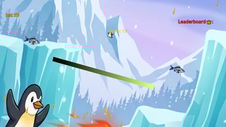Penguin Rope Balance - Screenshot 1