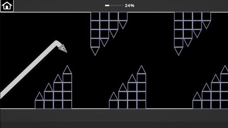 Geometric arrow: battle against monsters - Screenshot 3
