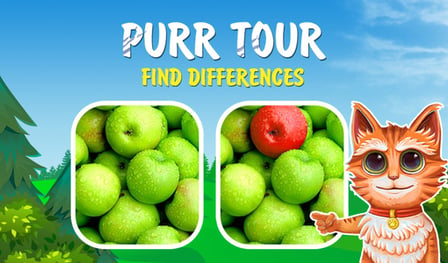 Purr tour Find differences