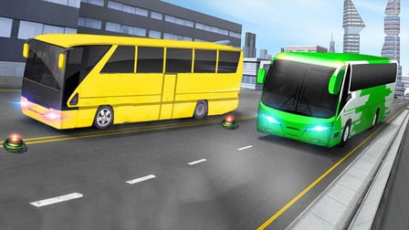 Heavy City Coach Bus Simulator Game 2k20