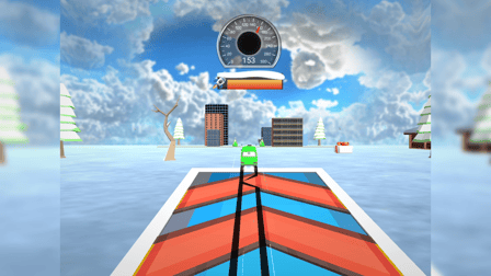 Winter Car Jump - Screenshot 3