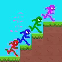 Stickman Party Parkour