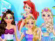 Princess Mermaid Style Makeup