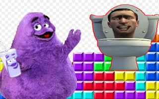 Grimace Shake & Skibidi Tetris