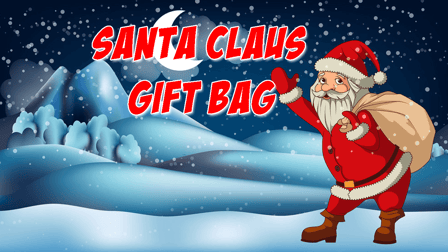 Santa Claus Gift Bag Jigsaw