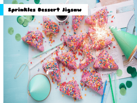  Sprinkles Dessert Jigsaw