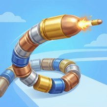 Snake of Bullets: Collect and Shoot!