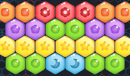 Sweet Candy Hexa Puzzle