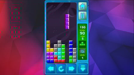 Cosmic blocks: Block Puzzle - Screenshot 1
