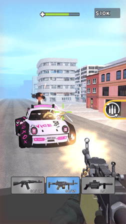 Road Chase: Shooter Realistic Guns - Screenshot 11