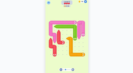 Twisted Snakes: Brain Puzzle - Screenshot 1