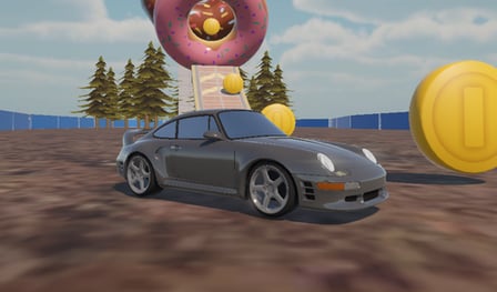 The flying Porsche