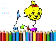 BTS Doggy Coloring Book